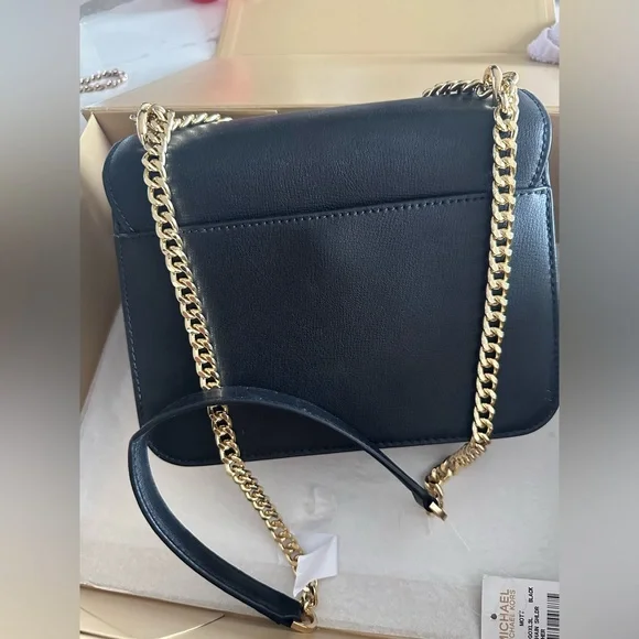 MICHAEL KORS Large Mott Leather Shoulder Bag - Picture 13 of 16